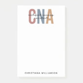 Aangepaste CNA Retro Certified Nursing Assistant-c Post-it® Notes (Voorkant)