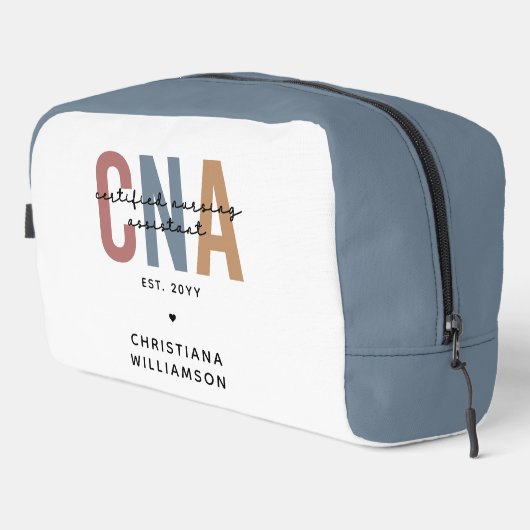 Aangepaste CNA Retro Certified Nursing Assistant-c Toilettasje (Rechterhoek)