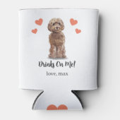 Aangepaste Cockapoo Pet Wedding Koelbox Blikjeskoeler (Voorkant)
