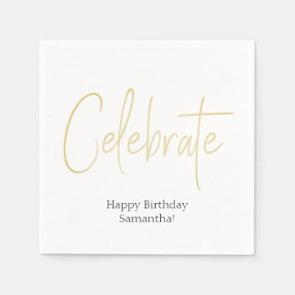 Aangepaste cocktailservetten servet