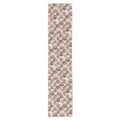 Aangepaste Collage 12 Foto - All Over Pattern Korte Tafelloper (Voorkant)