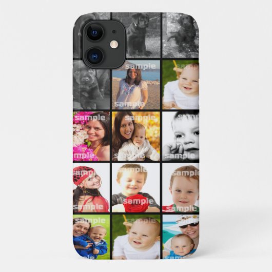Aangepaste Collage Creëer Uw Eigen Case-Mate iPhone Case (Achterkant)