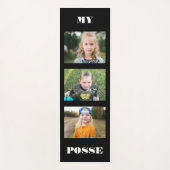 Aangepaste Collage Foto zwart Mijn post Yogamat (Voorkant)