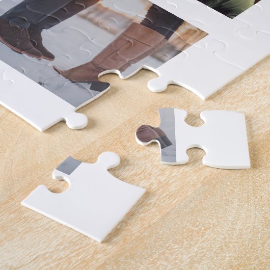 Aangepaste Collage Legpuzzel (Zijkant)