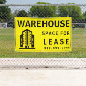 Aangepaste commerciële magazijnruimte voor lease spandoek (Insitu)