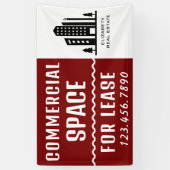 Aangepaste Commerciële Ruimte voor Lease Professio Spandoek (Verticaal)