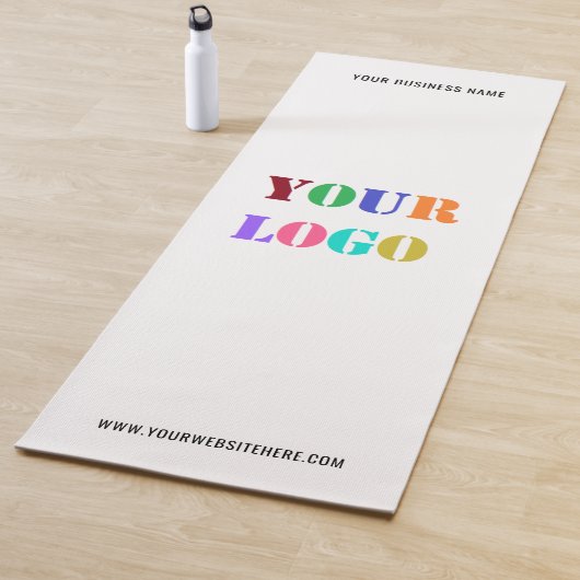 Aangepaste Company Logo en Tekst Business Yoga Mat (In situ)