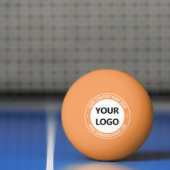 Aangepaste Company Logo en tekst Ping Pong Ball (Net)