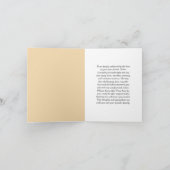 Aangepaste condoleance bericht Kaart voor collega (Binnen)