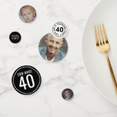 Aangepaste Confetti op jaardag (Groep)