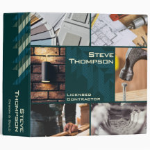 Aangepaste contractor Business Photo Collage Portf