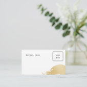 aangepaste coole, eenvoudige, schone indeling visitekaartje (Staand voorkant)