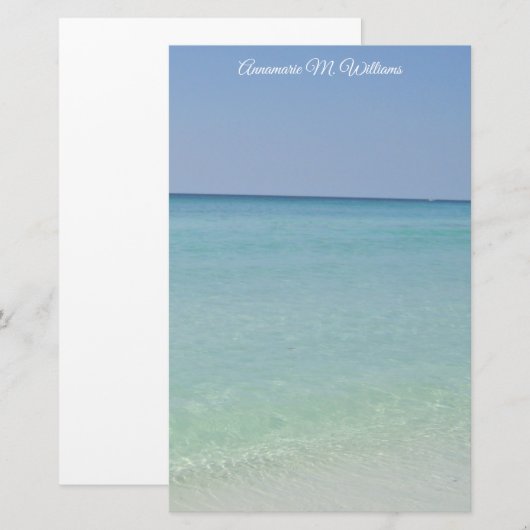 Aangepaste coupure briefpapier (Voorkant / Achterkant)