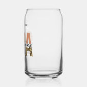 Aangepaste CPA Certified Public Accountant Leopard Blikvorm Glas (Links)