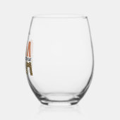 Aangepaste CPA Certified Public Accountant Leopard Wijnglas Zonder Voet (Links)