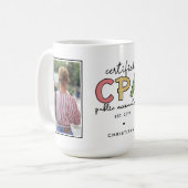 Aangepaste CPA gecertificeerde Public Accountant 2 Koffiemok (Voorkant links)
