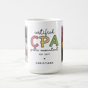 Aangepaste CPA gecertificeerde Public Accountant 2 Koffiemok