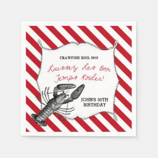 Aangepaste Crawfish Boil servetten