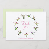 Aangepaste creditcard bedankkaart (Voorkant / Achterkant)