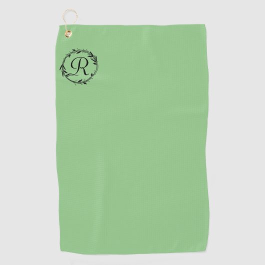 Aangepaste Creëer gepersonaliseerde golfhanddoeken Golfhanddoek (Voorkant)