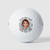 Aangepaste Creëer Golfer gepersonaliseerde moderne Golfballen (Voorkant)