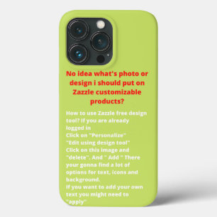 Aangepaste Creëer je eigen, moderne, schattige cad iPhone 13 Pro Hoesje