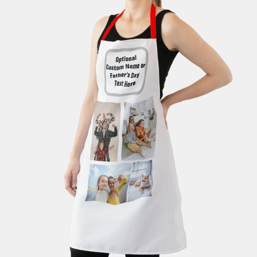Aangepaste Creëer persoonlijke vader #FATHERSDAY F Schort (Insitu)