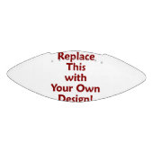 Aangepaste Creëer Uw eigen aangepaste DIY-Sjabloon American Football (Paneel)