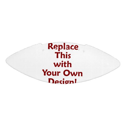 Aangepaste Creëer Uw eigen aangepaste DIY-Sjabloon American Football (Paneel)