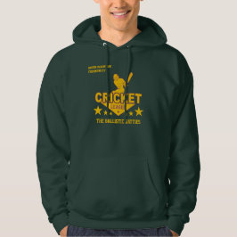 Aangepaste Cricket Club League Sport Naam Nummer Hoodie