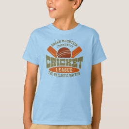 Aangepaste Cricket Club League Sport Naam Nummer T-shirt