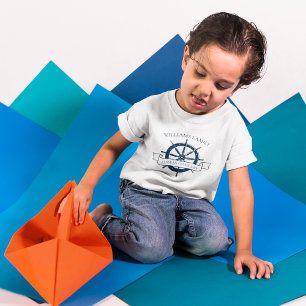 Aangepaste cruiseschip nautische familie vakantie  t-shirt