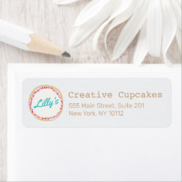 Aangepaste Cupcake of Cookie Decorator Baker Etiket