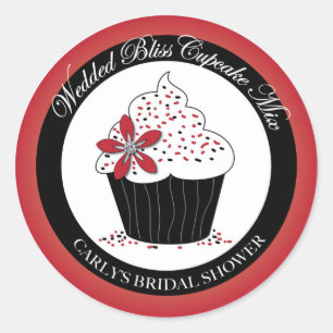 Aangepaste Cupcake Stickers