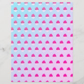 Aangepaste Cupcakes en Taarten Afscheur Flyer Sjab (Achterkant)