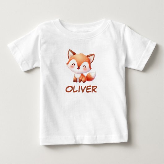 Aangepaste Cute Baby Vos (Voorkant)