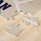 Aangepaste Cute Baseball cartoon player Legpuzzel (Zijkant)