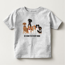 Aangepaste Cute Dog Kinder Shirts