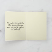 Aangepaste Cute Modern Muslim Happy Eid Kaart (Binnen)