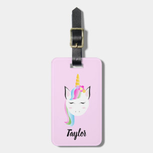 Aangepaste Cute Unicorn Bagagelabel