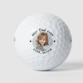 Aangepaste DAD-foto op maat Golfballen (Voorkant)