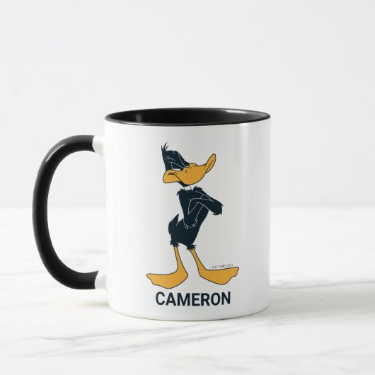 Aangepaste DAFFY DUCK™ met Mok van wapengewas (Links)