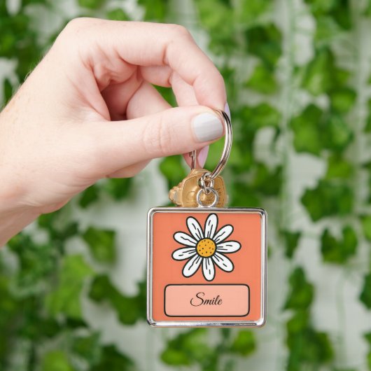 Aangepaste Daisy Sleutelhanger Schattigee Hand get (Hand)