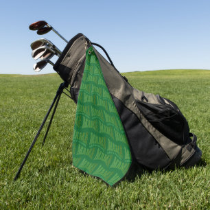 Aangepaste damesgolf MAMA KONINGIN VAN HET GROEN Golfhanddoek