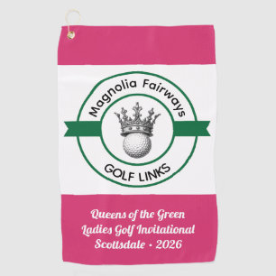 Aangepaste Damesgolftoernooi creëren Golfhanddoek