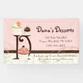 Aangepaste Danas Desserts Banner (Horizontaal)