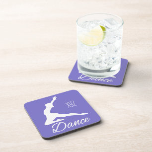 Aangepaste DANCE-onderzetters voor monogram en kle Bier Onderzetter