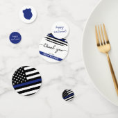 Aangepaste dank Politie Officier Pensioen Partij Confetti (Groep)