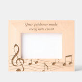 Aangepaste dank u geëtste houten foto gegraveerde lijstjes (Voorkant)