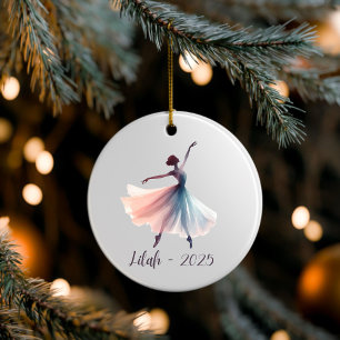 Aangepaste dans Ornamenten, gepersonaliseerd balle Keramisch Ornament